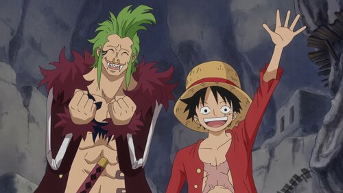 Газар доорх салаа замууд! Лүффи тэргэн хүний эсрэг